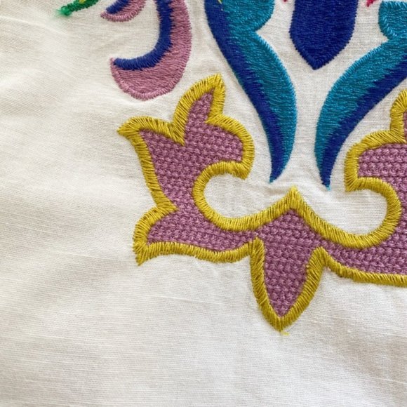 Anthropologie Olympia Embroidered Tunic Dress - Picture 6 of 6